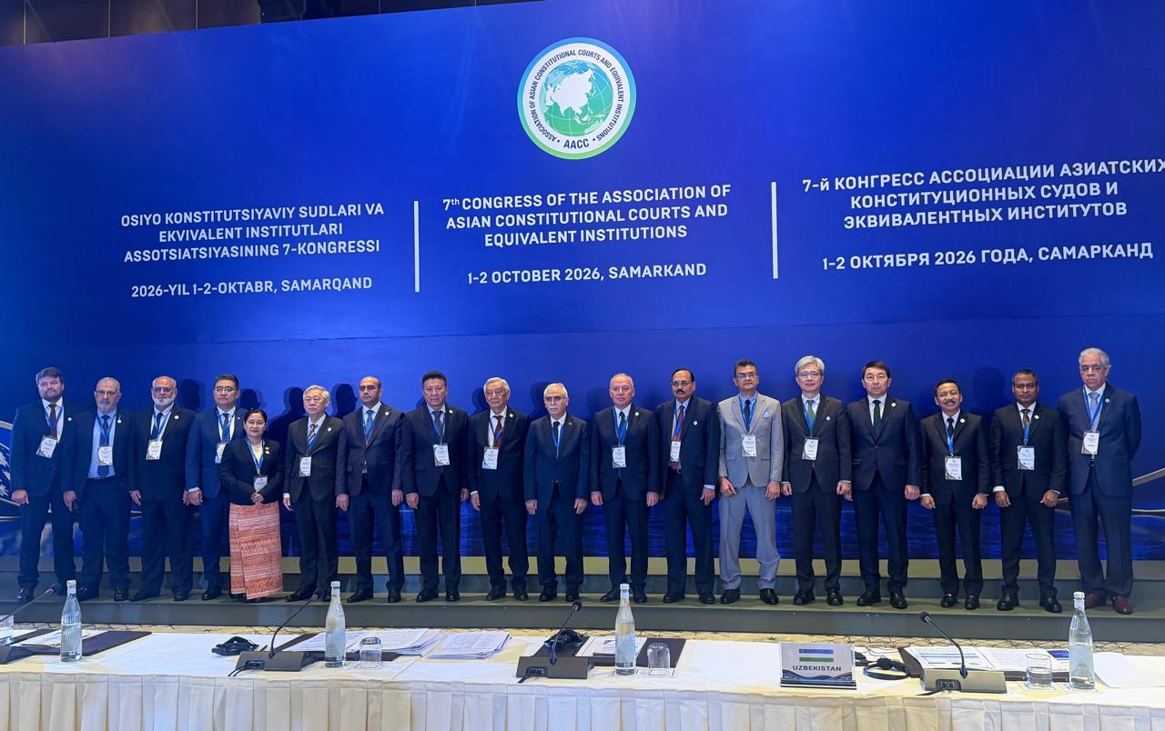 Konstitusiya Məhkəməsinin nümayəndə heyəti Özbəkistanda səfərdə olub